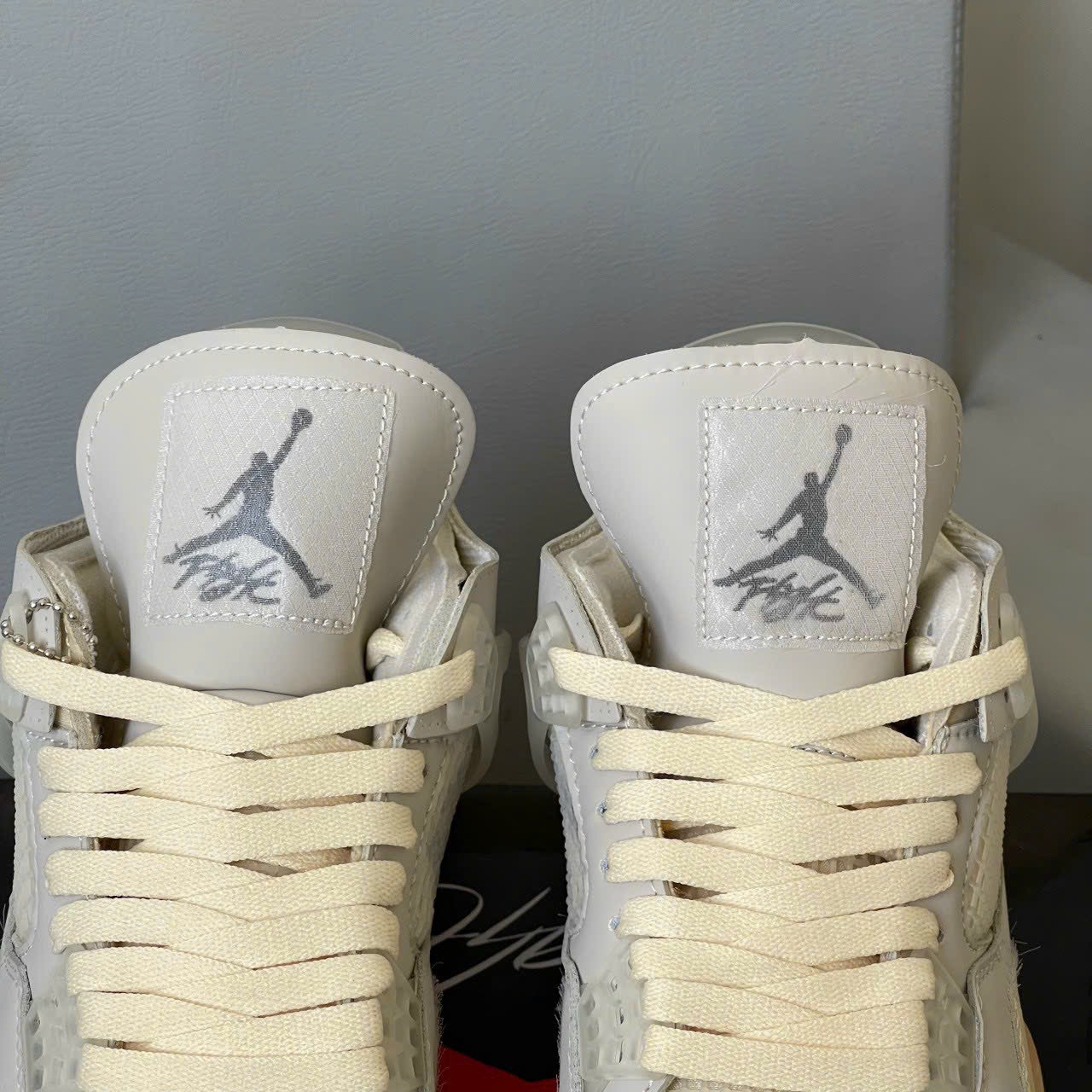 Giày Nike Air Jordan 4 Off-White Sail Best Quality