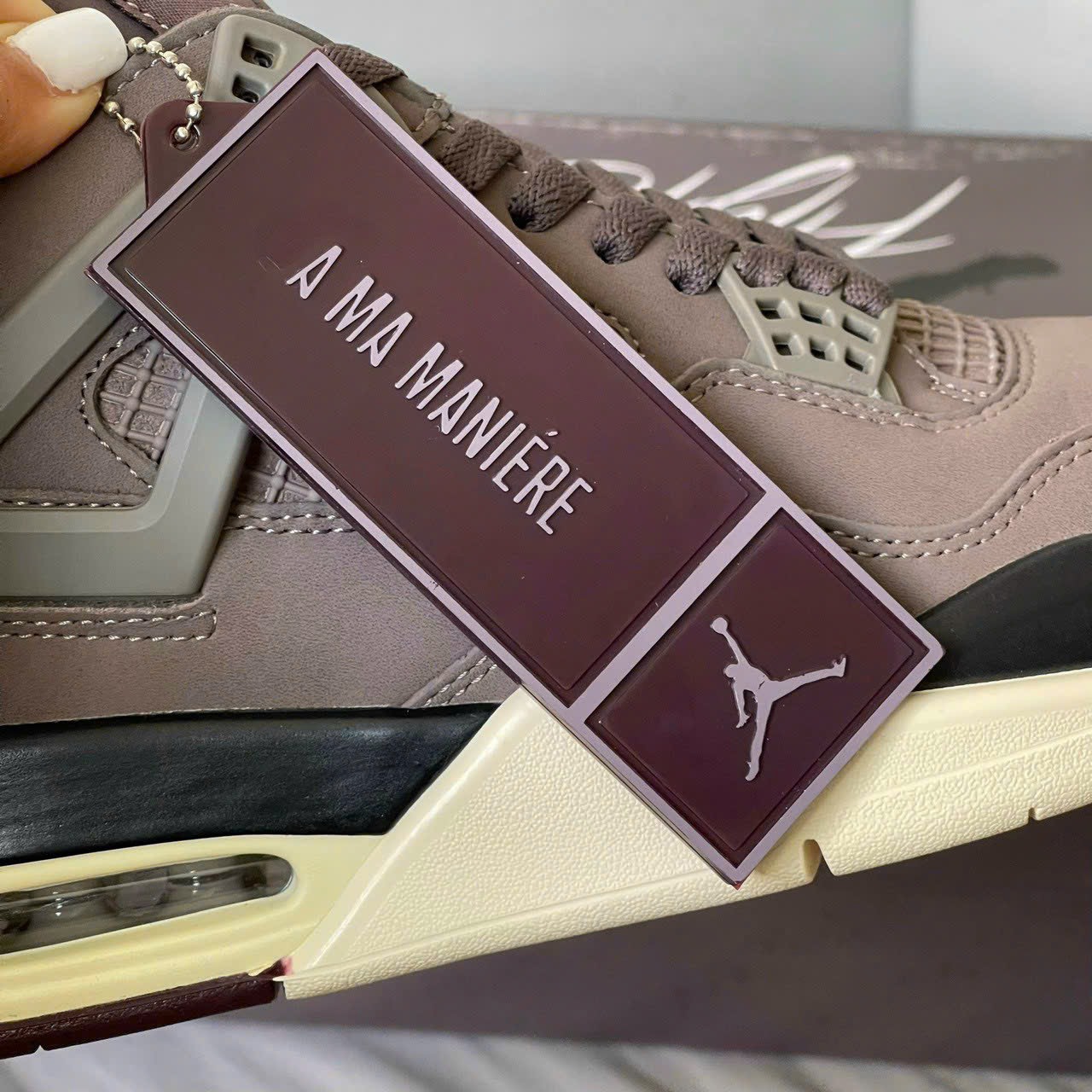 Giày Nike Air Jordan 4 Retro A Ma Maniére Violet One Best Quality