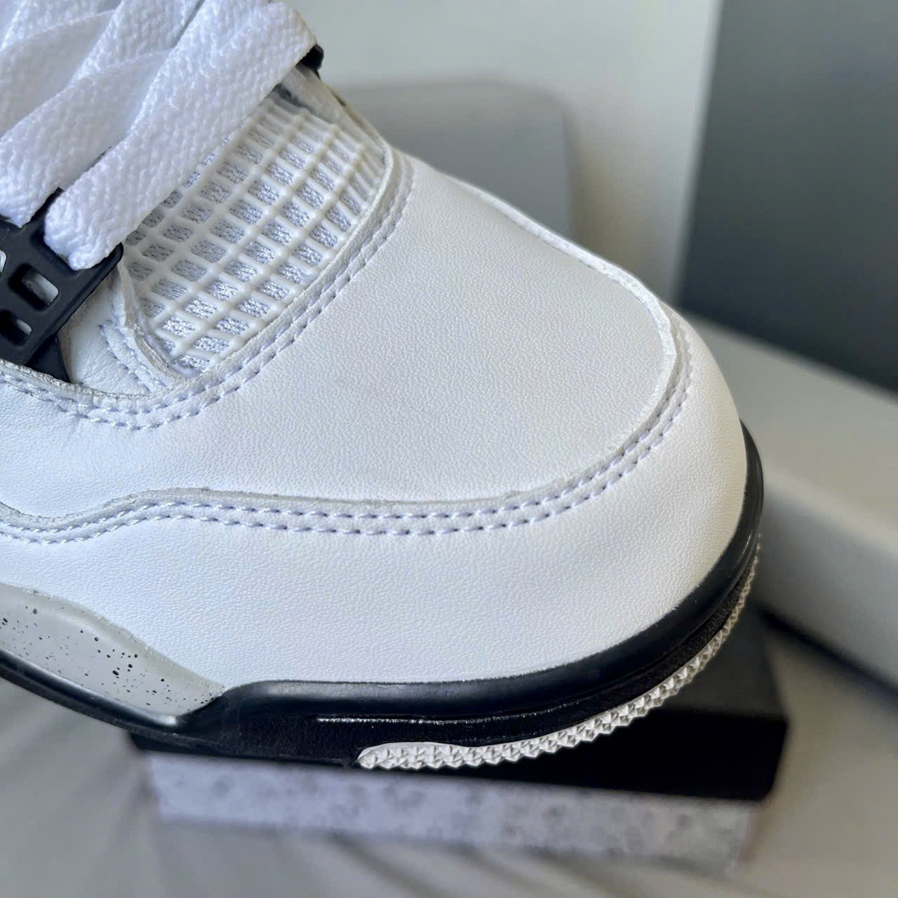 Giày Nike Air Jordan 4 Retro OG White Cement Best Quality