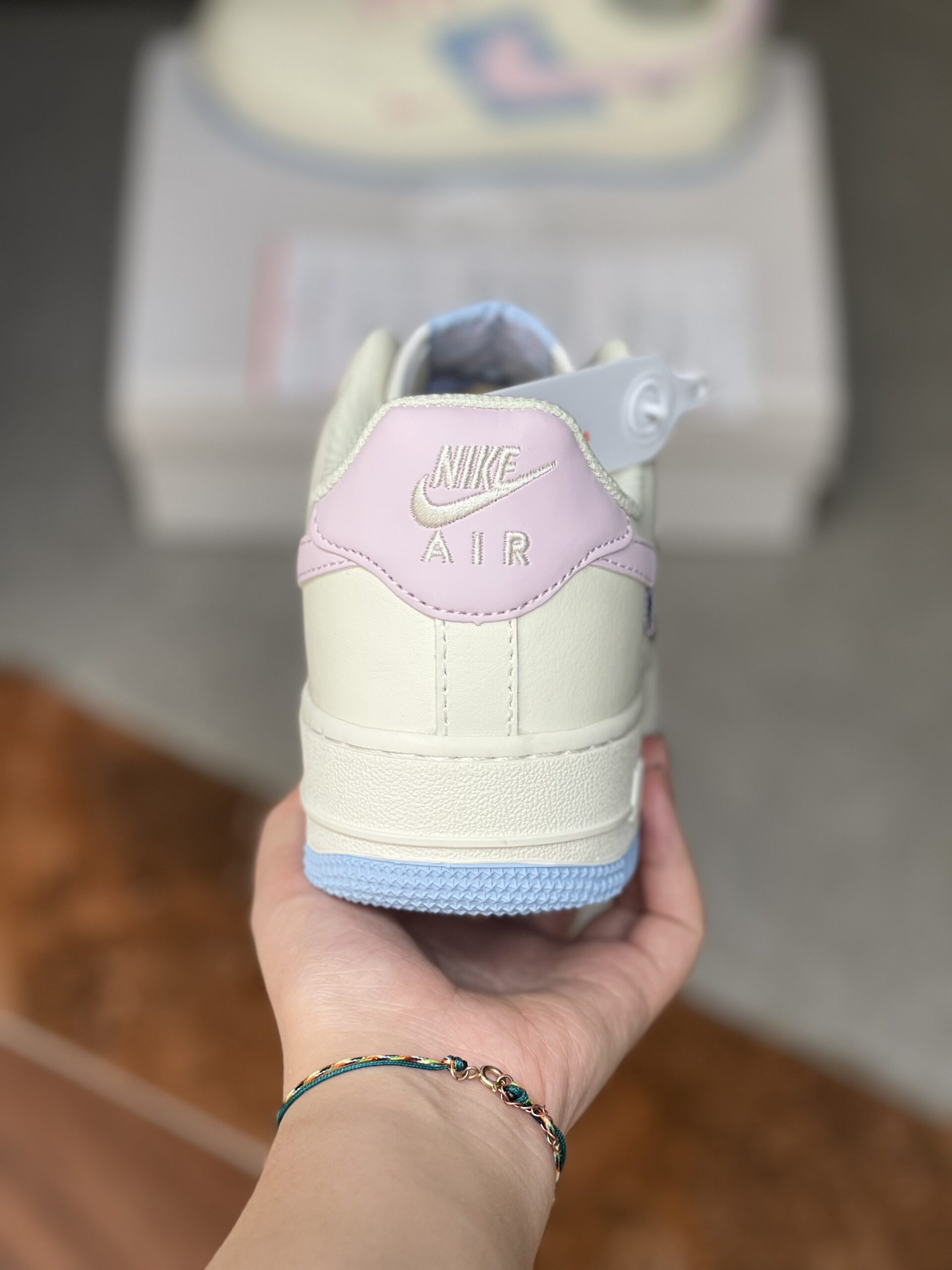 Giày Nike Air Force 1 Low Pink Blue 2023 Like Auth