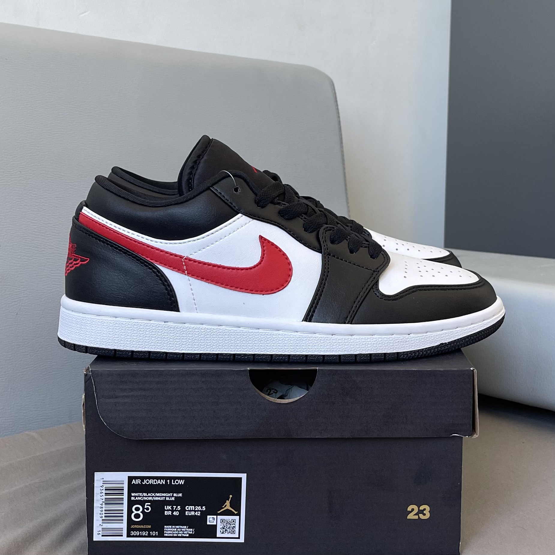 Giày Nike Jordan 1 cổ thấp Rep 1:1 đẹp và chất
