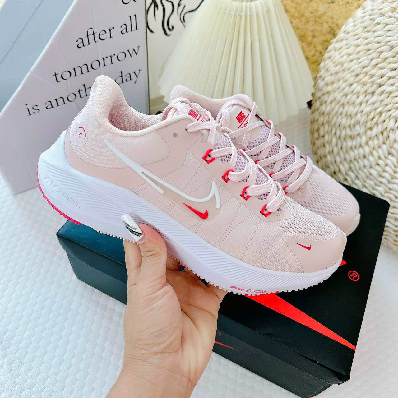 Giày Nike Air Zoom Winflo Fly 8 Pink Siêu Cấp