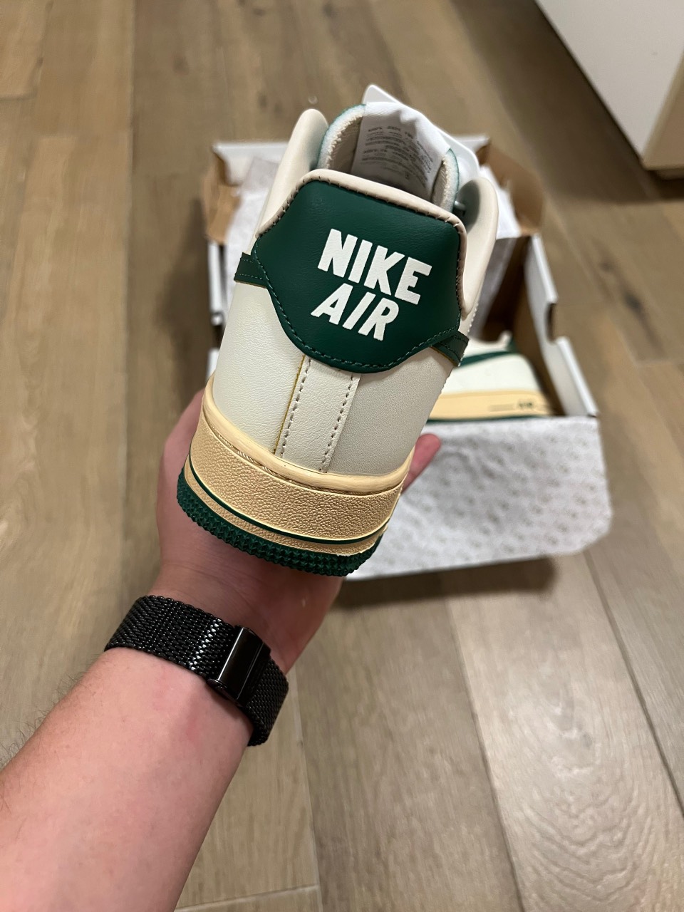 Giày Nike Air Force 1 Low Vintage Gogre Green Siêu Cấp