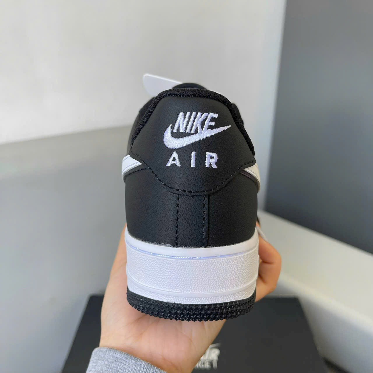 Giày Nike Air Force 1 Low White Swoosh Panda Best Quality