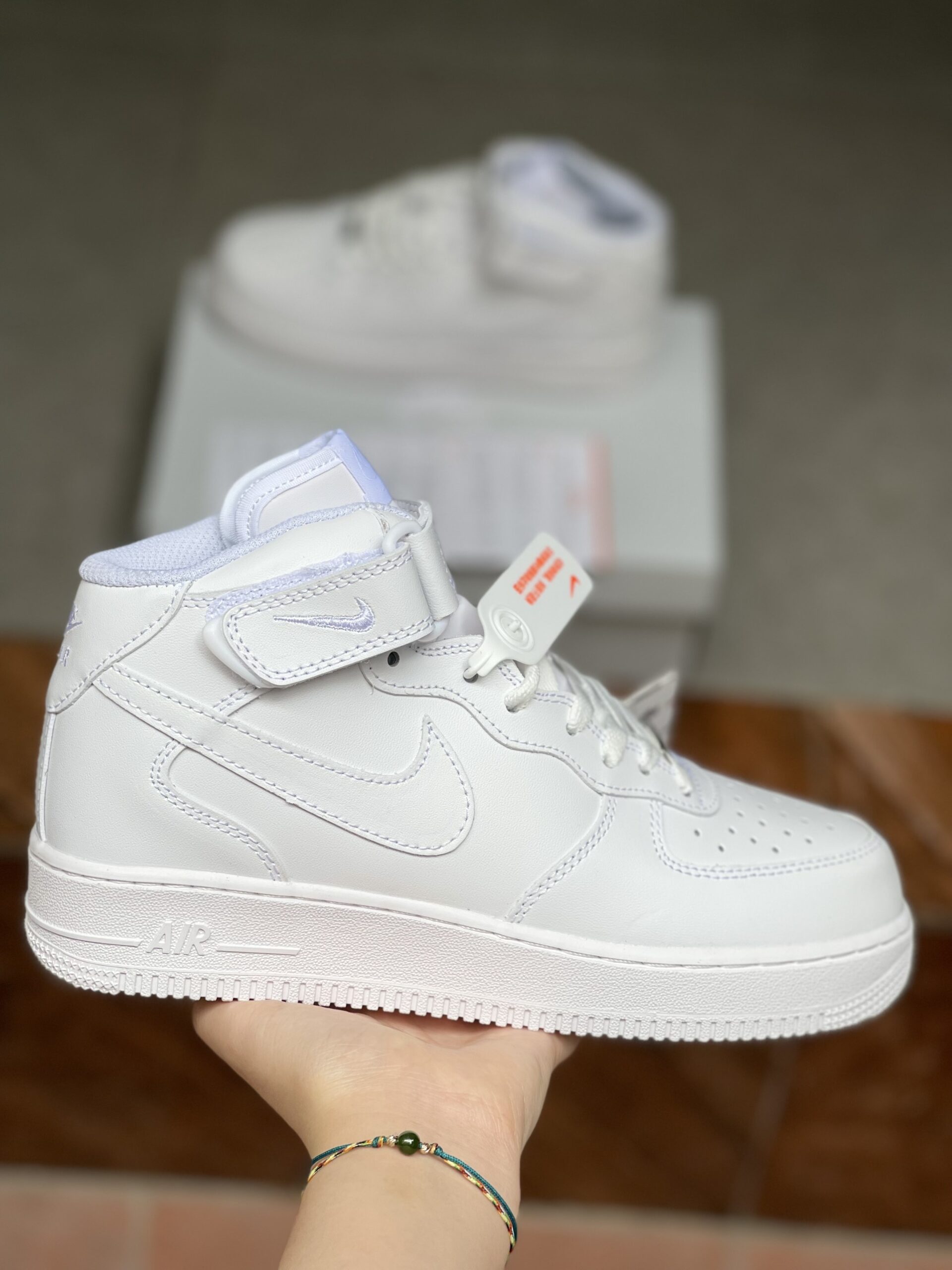 Giày Nike Air Force 1 Mid 07 Triple White Best Quality