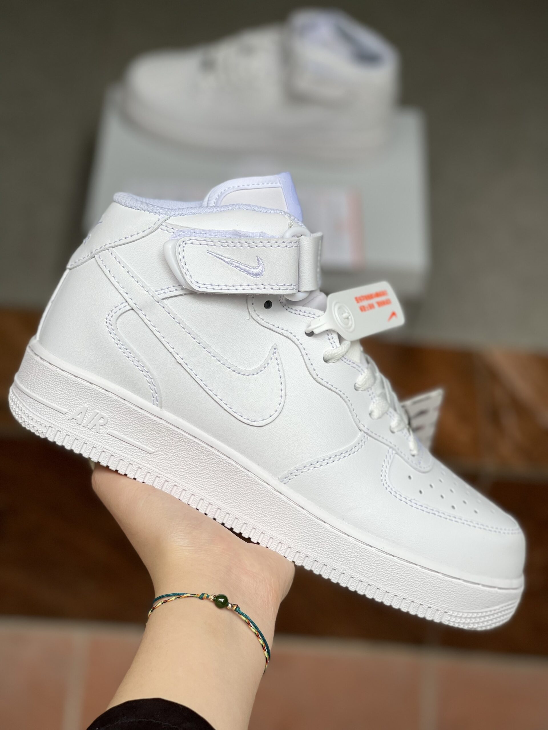 Giày Nike Air Force 1 Mid 07 Triple White Best Quality