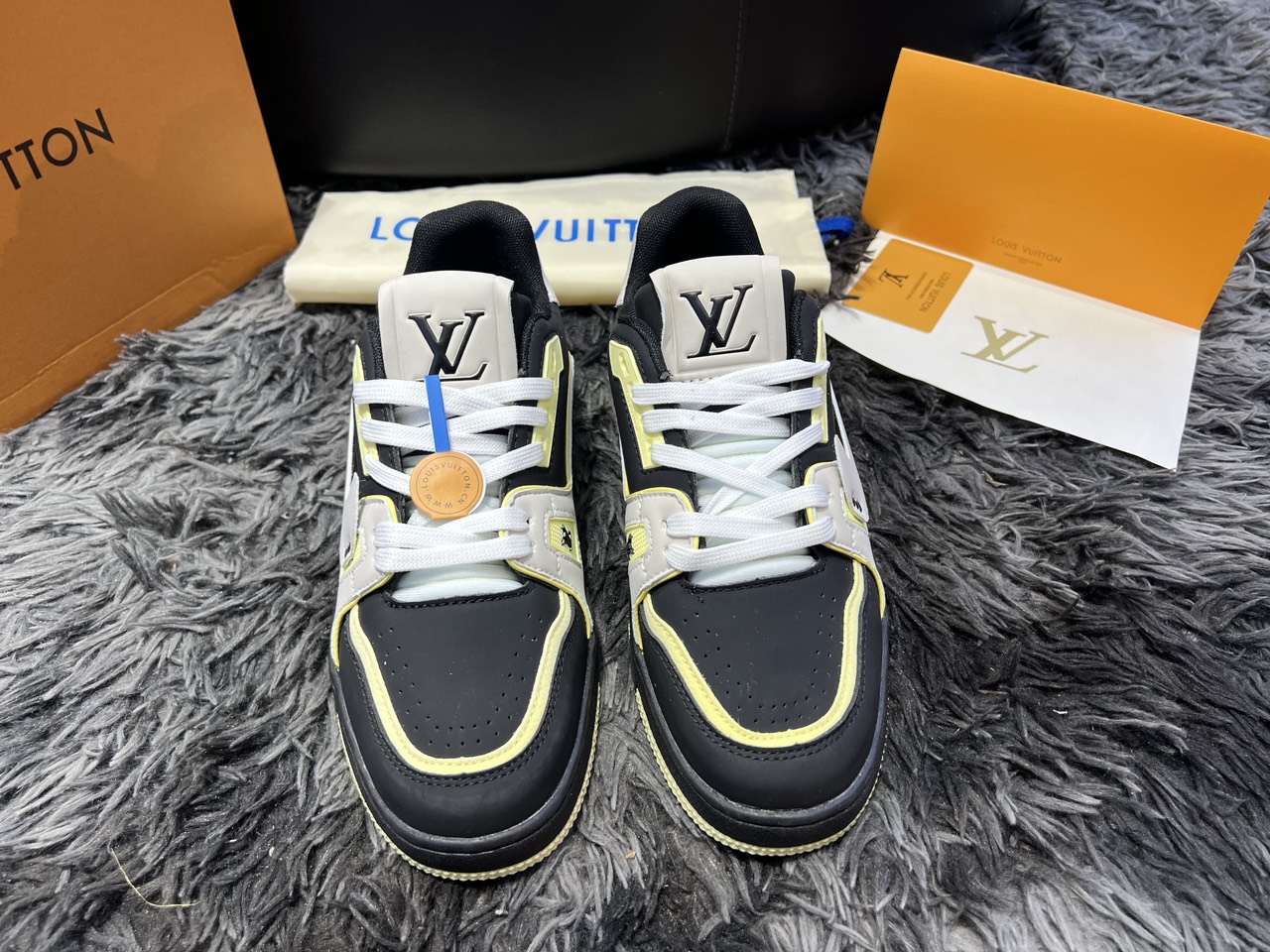 Giày Louis Vuitton LV Trainer #54 Nike Sneaker Shoes Like Auth