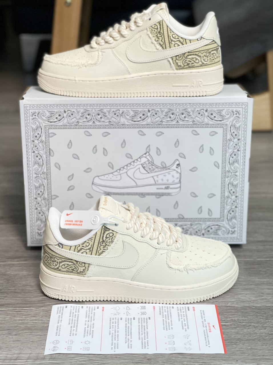Giày Nike Air Force 1 Low Tubig Bag Like Auth