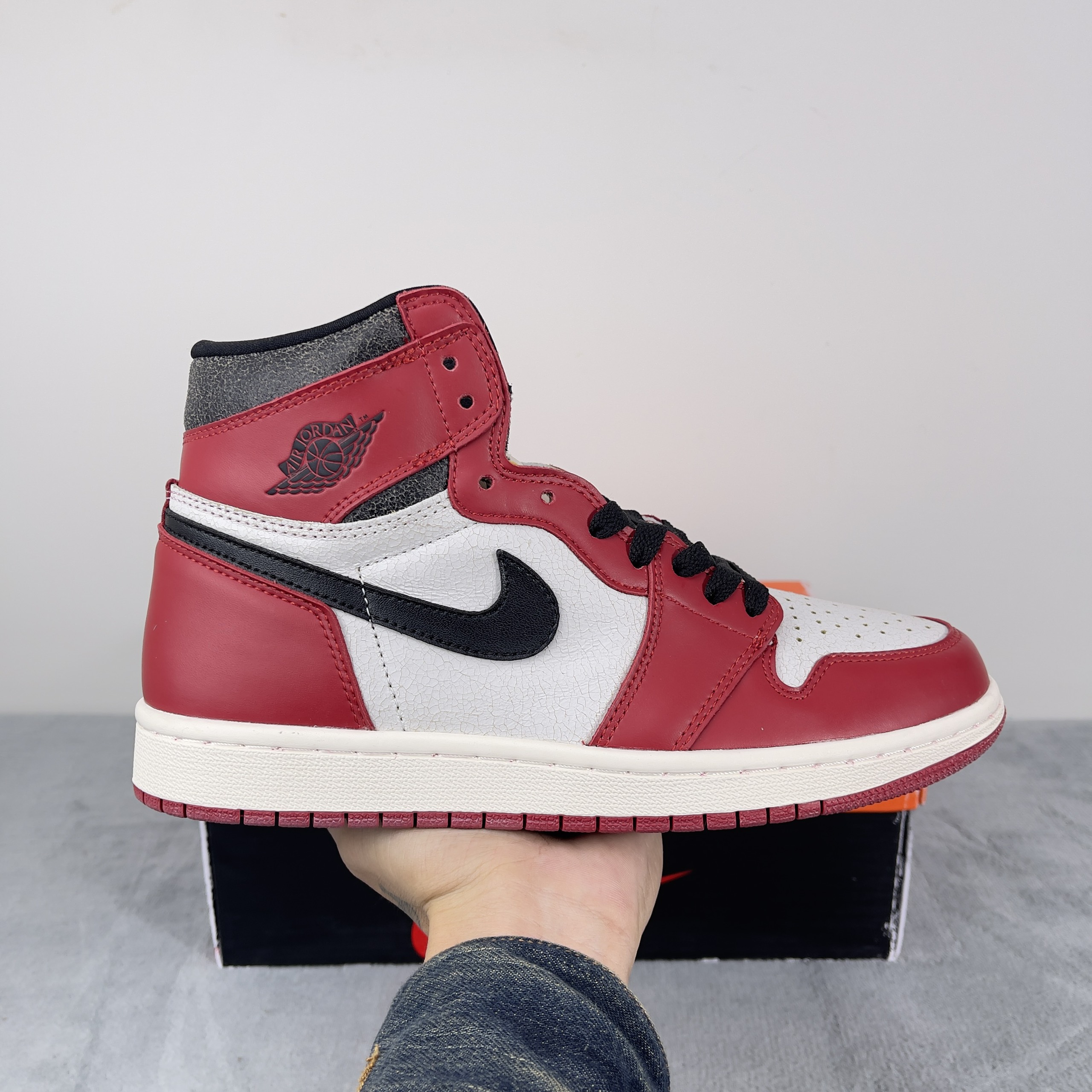 Giày Nike Air Jordan 1 Retro High OG Chicago Lost & Found Best Quality