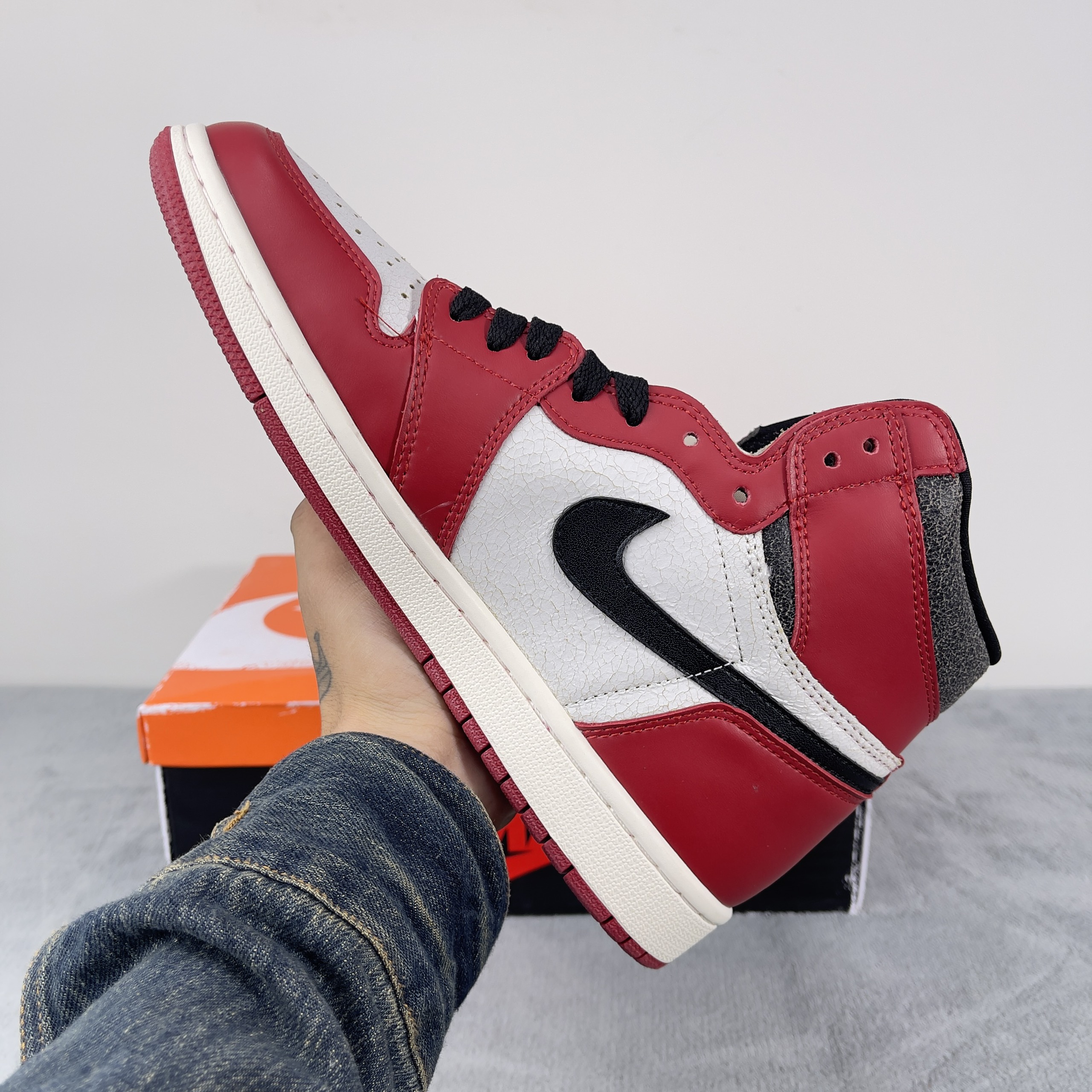 Giày Nike Air Jordan 1 Retro High OG Chicago Lost & Found Best Quality